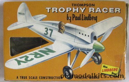 Lindberg 1/48 Benny Howard's 'Pete' - 1930s Thompson Trophy Racer - Cellovision Issue, 419-29 plastic model kit